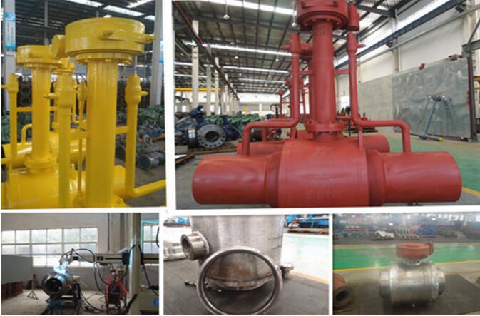 我司一批天然气双放散球阀即将出货